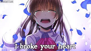 Nightcore  Sorry Lyrics [upl. by Carlee]