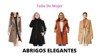 🌸15 ABRIGOS PARA MUJER MODA OTOÑO INVIERNO 2021 2022  LINDOS ABRIGOS DE MODA  Todo De Mujer [upl. by Nobell]