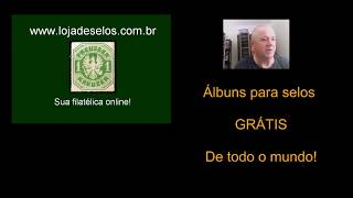 Dicas de Filatelia  07 Álbuns de Selos GRÁTIS do Brasil e de Dezenas de Países  Temáticos [upl. by Edya]