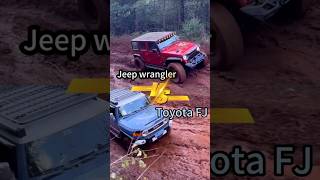 Toyota FJ vs Jeep Wrangler Jeep Wrangler [upl. by Hyozo]