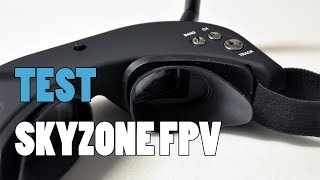 Test des lunettes SkyZone FPV [upl. by Leahcimal126]