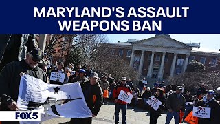 Federal appeals court rules on Marylands assault weapons ban [upl. by Dorian]