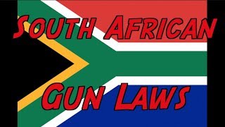 Overview of South African Gun Laws [upl. by Nytsirc]