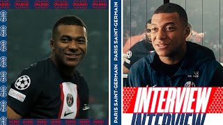 🗣️🎙️ INTERVIEW  Kylian Mbappé  Best moments in UCL 🔴🔵 [upl. by Rush]