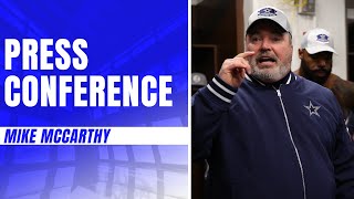 Head Coach Mike McCarthy Press Conference 1824  GBvsDAL  Dallas Cowboys 2023 [upl. by Valente]