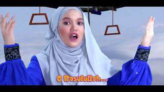 RASULULLAH SAW  Putri VOU Official Music Video [upl. by Ahsirhcal338]