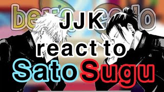 JJK react to SatoSugu 12  jujutsu kaisen  gacha club  bellacado [upl. by Halilad755]