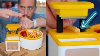 this invention helps you double dip your food [upl. by Asiat]