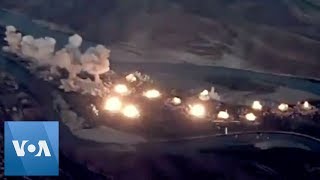 US Drops Bombs on Islamic StateInfested’ Iraq Island [upl. by Jutta]