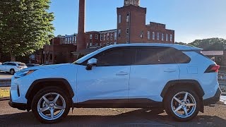 19x85 VOXX WHEELS ON MY 2024 RAV4 [upl. by Eastman346]