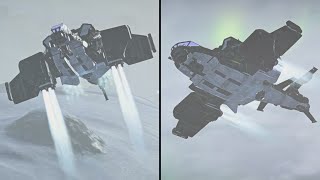 Planetside 2  ESF Tutorial  How to transition between forward flight and hover mode [upl. by Dom]