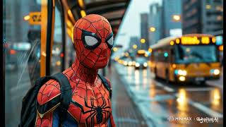 Spiderman waiting for his bus [upl. by Whittaker]