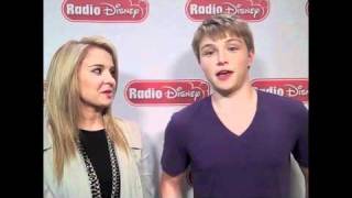 Tiffany Thornton amp Sterling Knight HILARIOUS LightningRound Questions [upl. by Animar]