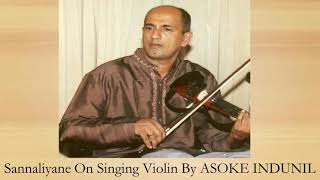 Sannaliyane Instrumental By ASOKE INDUNIL [upl. by Perkin981]