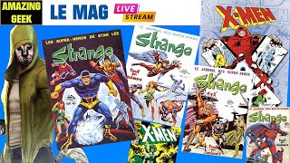 AMAZING GEEK LE MAG  55  X MEN Intégrale 1968  STRANGE 40 [upl. by Asirrom841]