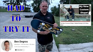 Deluxe Easy Rider Anti Hero Skateboard Part 1 New Trick Day 1 [upl. by Sauls]