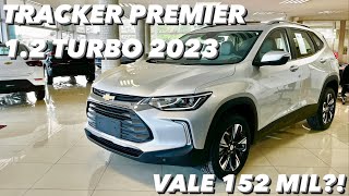 Chevrolet Tracker Premier 12 Turbo 2023  Versão top de linha vale a pena 4K [upl. by Novaelc]