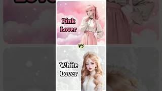 Pink Lover💓🆚 White Lover💗 Dress👗\Nails💅\Heals👢\Purse👛\Cake🎂\Etcshorts viralvideotrendingtiktok [upl. by Aymer]