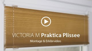 Praktica Plissee – Ausmessen amp Montage mit Klemmhaltern  VICTORIA M [upl. by Sivam419]