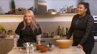 Kokkamine Kristinaga  VEGAN PASTA ft Liina Ariadne Pedanik [upl. by Evangelin455]