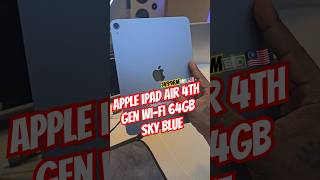 Apple iPad Air 4th Gen WiFi 64GB Sky Blue shorts gaddafivlogs apple ipadipadair4 [upl. by Hanikehs]