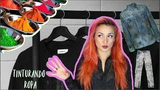 Como teñir ROPA DE NEGRO en la lavadora TIPS Y RECOMENDACIONES DIY [upl. by Shifra874]