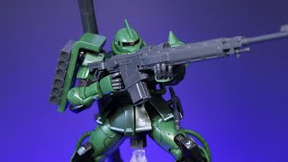 WeiMei HG 1144 GTO Green Zaku ASMR Speed Build 🔥 [upl. by Hsirrap]