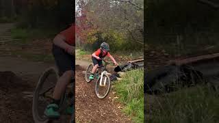 Back yard send on dirt jumpermtb funjumps sendit [upl. by Acinok]