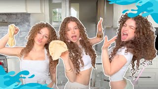 Kalogeras Sisters TRY NOT TO LAUGH Tortilla Slap Challenge [upl. by Ellenwad]