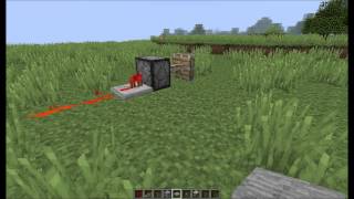 How to Make Redstone Inverter or How to Make Piston Stay Extended [upl. by Feldstein]