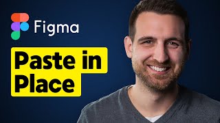 How to Paste in Place in Figma [upl. by Yroffej]