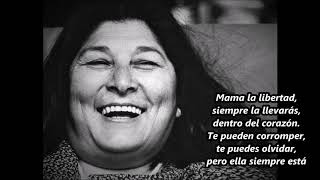 Mercedes Sosa  Inconsciente colectivo  de Charly García  con letra [upl. by Puiia]