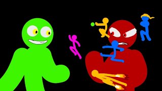 stickman fight animation 9 flipaclip animation [upl. by Einnek730]