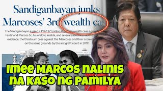 Sandiganbayan Binasura ang reklamo ng pagnanakaw ng mga Marcos [upl. by Chiquia]