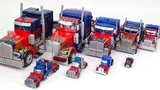 Transformers Movie Leader  Mini 9 Size optimus prime Truck Vehicle Transform Robot Car Toys [upl. by Sug]