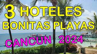 HOTELES BARATOS en CANCUN TODO INCLUIDO 2024 zona hotelera [upl. by Zantos]