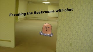 Escaping The Backrooms With Chat [upl. by Alrrats493]