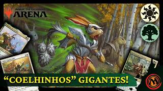 ☀️🌳SELESNYA RABBITS Apenas Coelhos Gigantes  Standard  MTG Arena [upl. by Larrad]