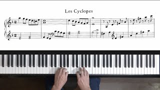 Rameau “Les Cyclopes” Paul Barton FEURICH 218 piano [upl. by Lidia840]