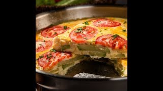 Summer Squash Frittata [upl. by Adnaluy]