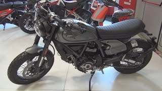 Ducati Scrambler Nightshift Motorcycle 2023 Exterior and Interior [upl. by Senn]