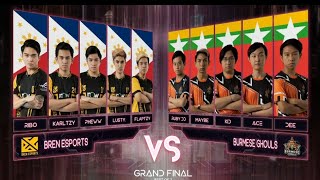 Burmese Ghouls vs Bren Esports Game 5 [upl. by Cecilio]