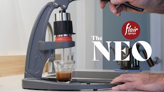 Flair Espresso NEO  Brewing Guide [upl. by Tanny681]