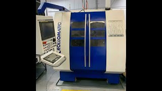 Rollomatic 528XS 6 Axis CNC Tool amp Cutter Grinder 10000 RPM Fanuc 160iMB 2010MachineStation1805 [upl. by Ahtamas]