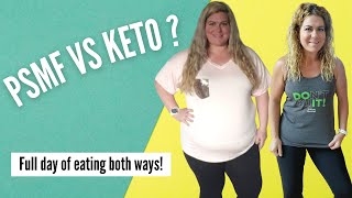 Protein Sparing Modified Fasting vs Keto  Full Day Eating Both Ways For Weight Loss [upl. by Aliuqehs863]