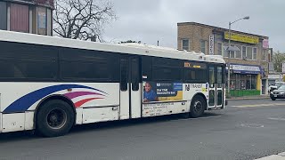 New Jersey Transit Action at Irvington Bus Terminal [upl. by Hcone]