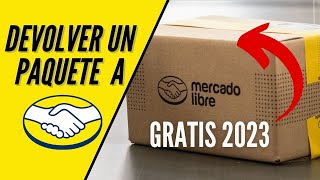 DEVOLVER PAQUETE A MERCADOLIBRE 2024 PASO A PASO [upl. by Legna917]