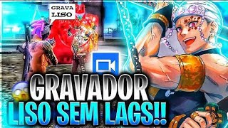 INCRÍVEL MELHOR GRAVADOR DE TELA PARA FREE FIRE ANDROID LEVE❤️😱 [upl. by Yahsel]