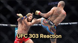 UFC 303 Pereira vs Procházka Reaction [upl. by Assener]