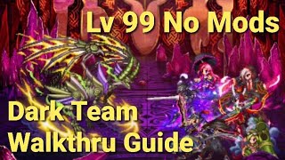 FFBE  Clash of Wills vs Osts  Lv 99 No Mods  Dark Team w Ibara [upl. by Tessie]